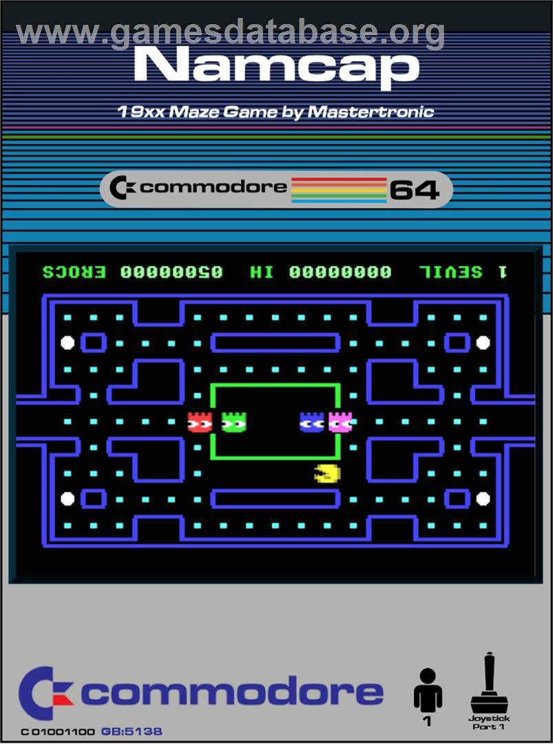 Namcap - Commodore 64 - Artwork - Box