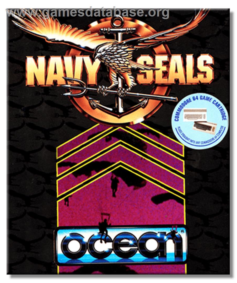 Navy Seals - Commodore 64 - Artwork - Box