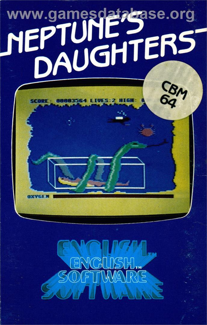 Neptune's Daughters - Commodore 64 - Artwork - Box