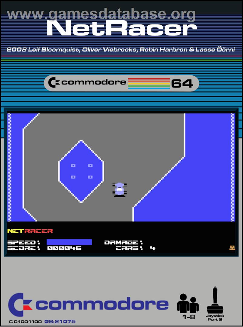 Netracer - Commodore 64 - Artwork - Box