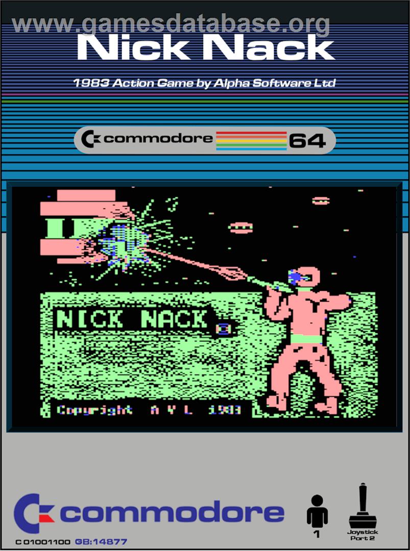 Nick Nack - Commodore 64 - Artwork - Box