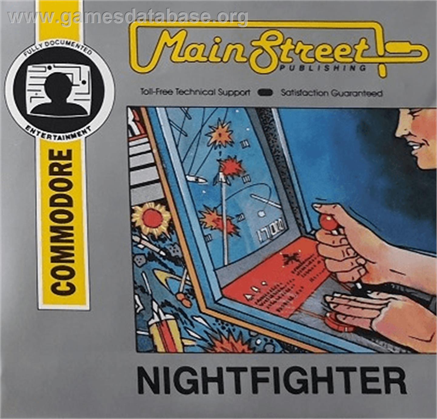 Night Fighter - Commodore 64 - Artwork - Box