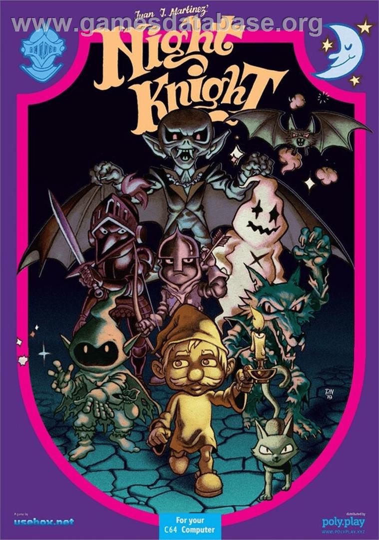 Night Knight - Commodore 64 - Artwork - Box