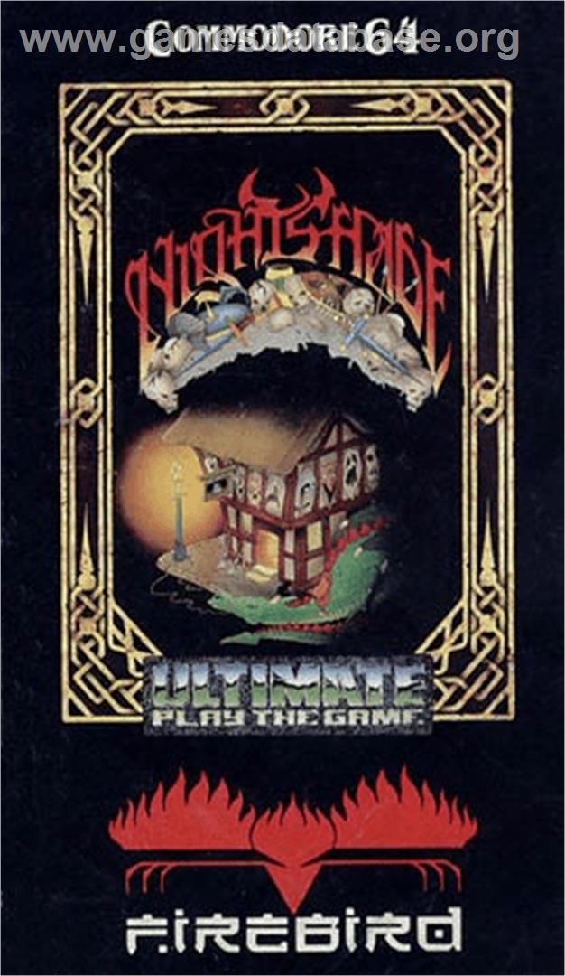 Nightshade - Commodore 64 - Artwork - Box
