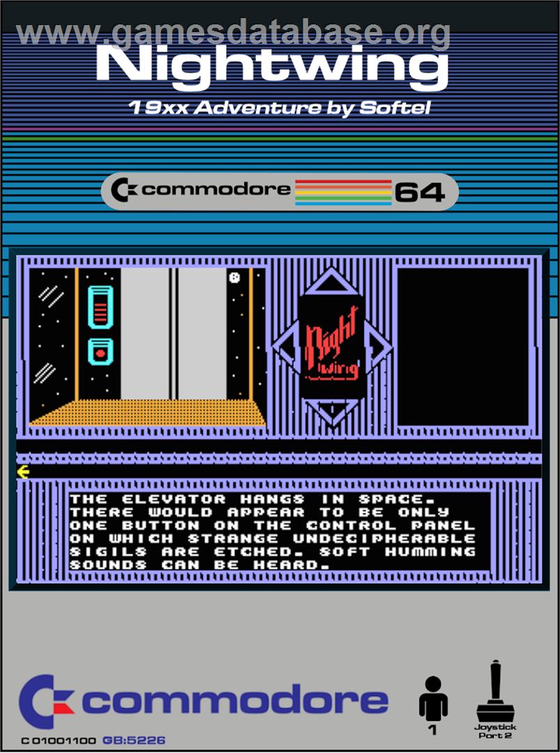 Nightwing - Commodore 64 - Artwork - Box