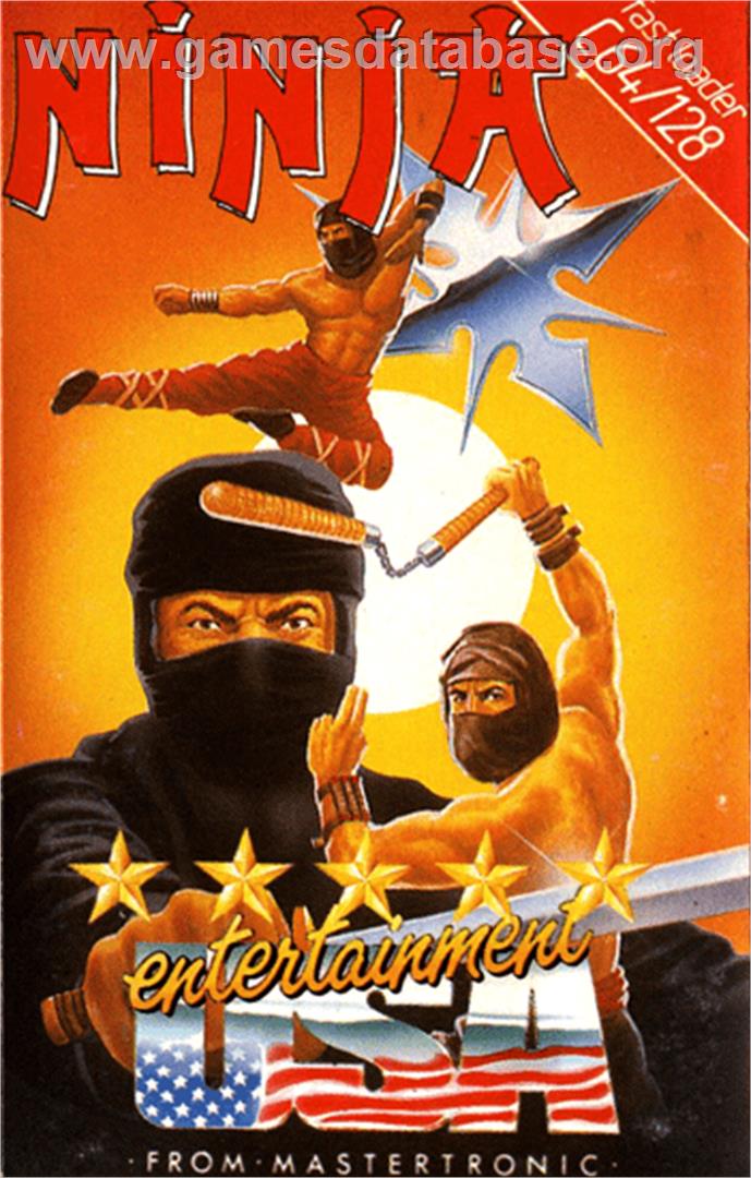 Ninja - Commodore 64 - Artwork - Box