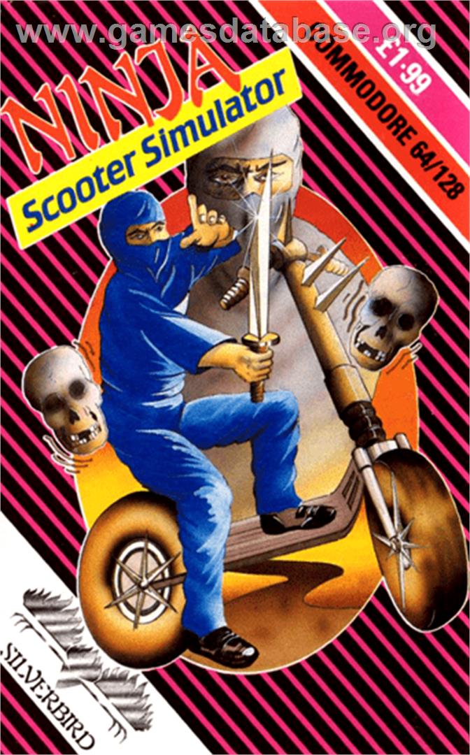Ninja Scooter Simulator - Commodore 64 - Artwork - Box