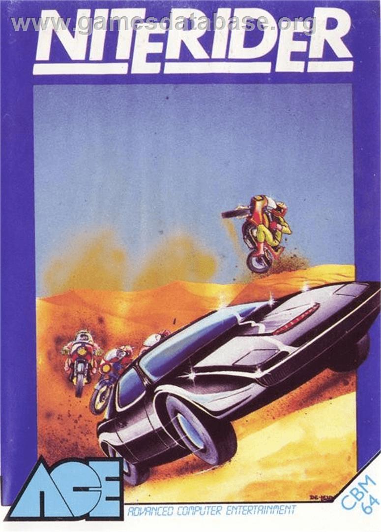 Niterider - Commodore 64 - Artwork - Box