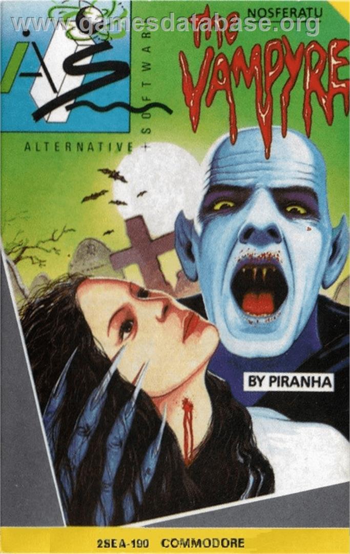 Nosferatu the Vampyre - Commodore 64 - Artwork - Box