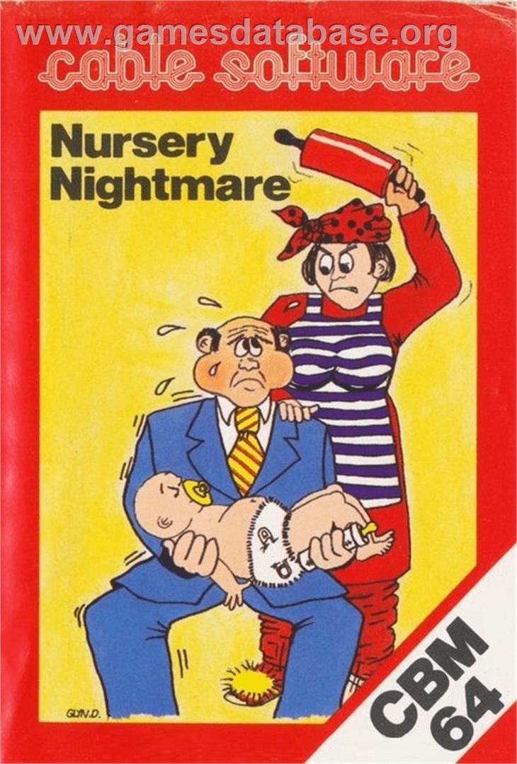 Nursery Nightmare - Commodore 64 - Artwork - Box