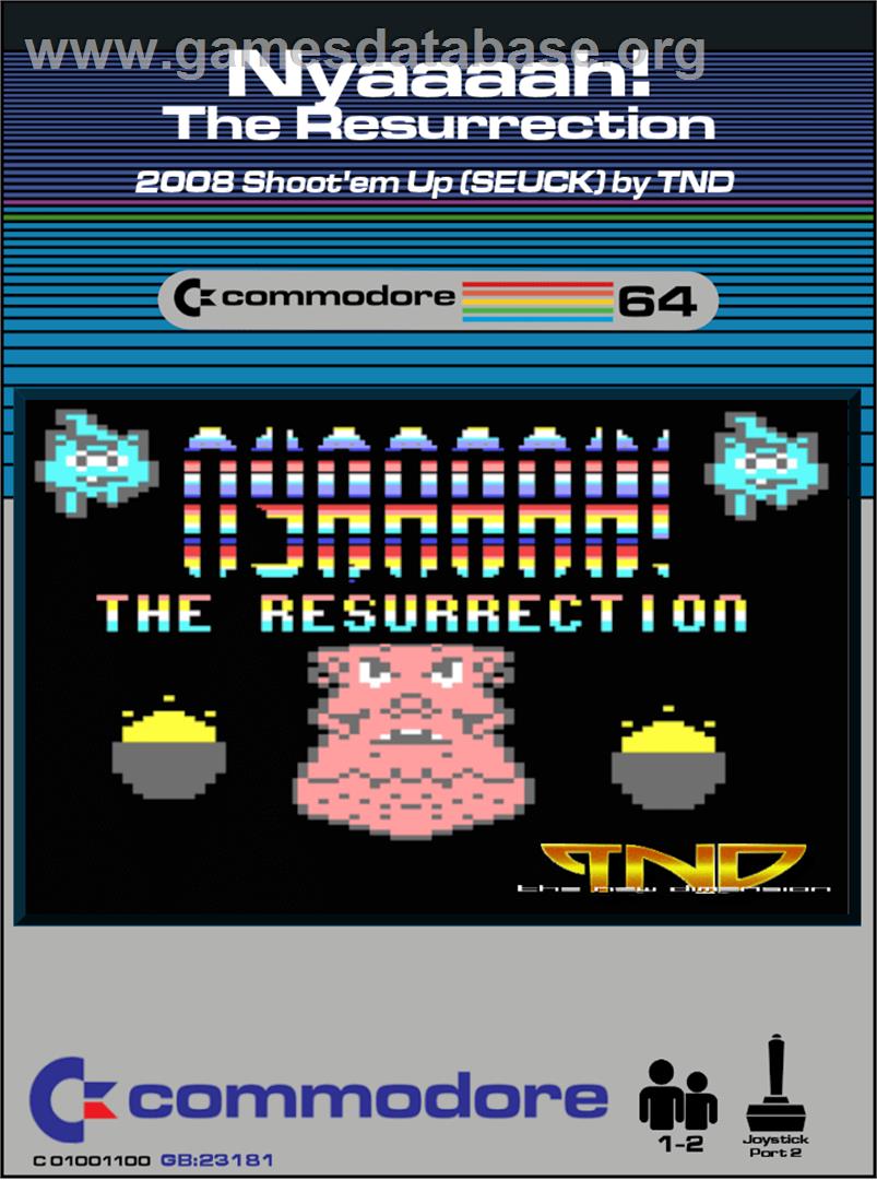 Nyaaaah! - The Resurrection - Commodore 64 - Artwork - Box