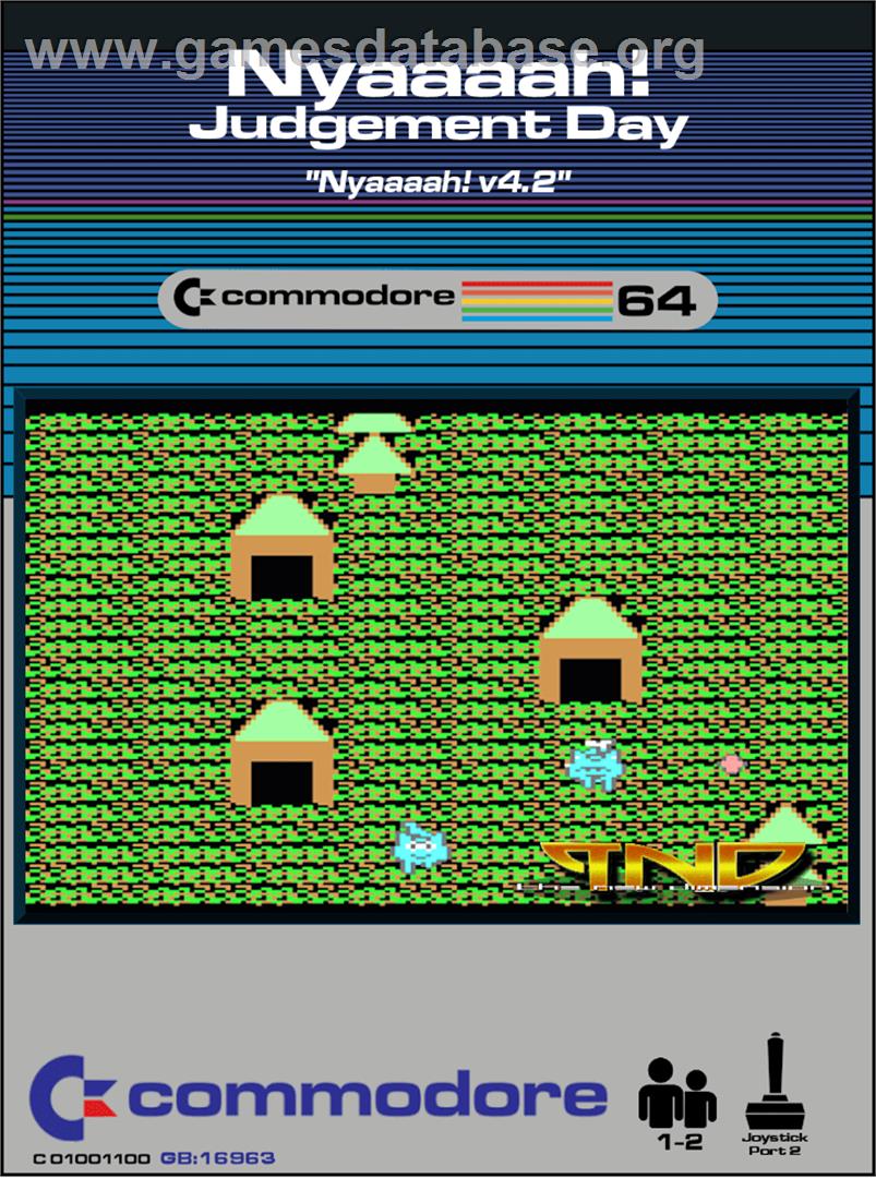 Nyaaaah! 04.2 - Judgement Day - Commodore 64 - Artwork - Box