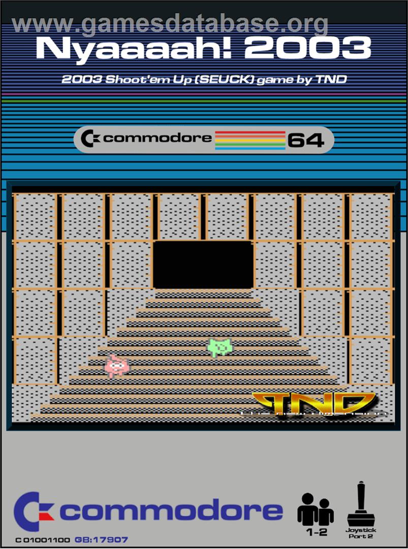 Nyaaaah! 2003 - Commodore 64 - Artwork - Box