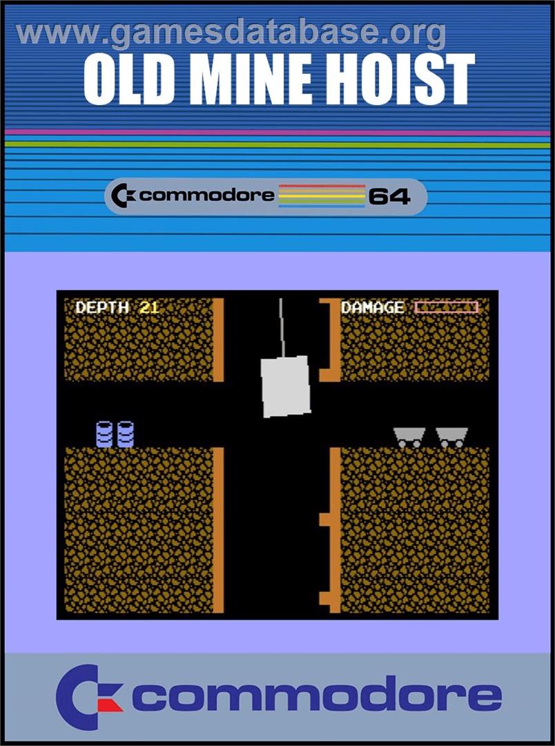 Old Mine Hoist - Commodore 64 - Artwork - Box