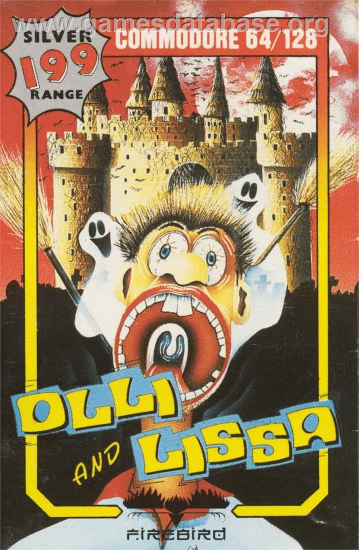 Olli & Lissa: The Ghost of Shilmore Castle - Commodore 64 - Artwork - Box