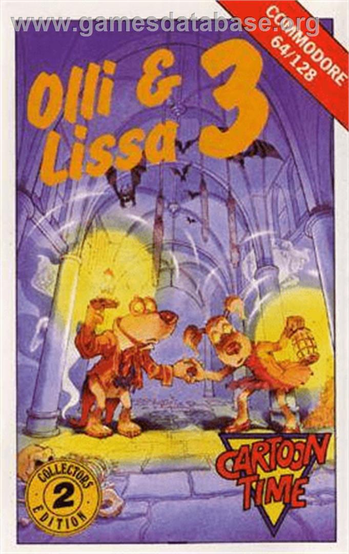 Olli & Lissa 3: The Candlelight Adventure - Commodore 64 - Artwork - Box