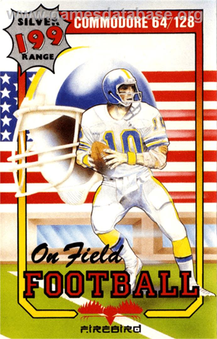 On Field Football - Commodore 64 - Artwork - Box