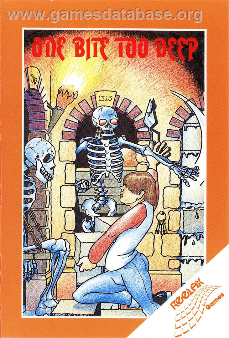One Bite Too Deep - Commodore 64 - Artwork - Box
