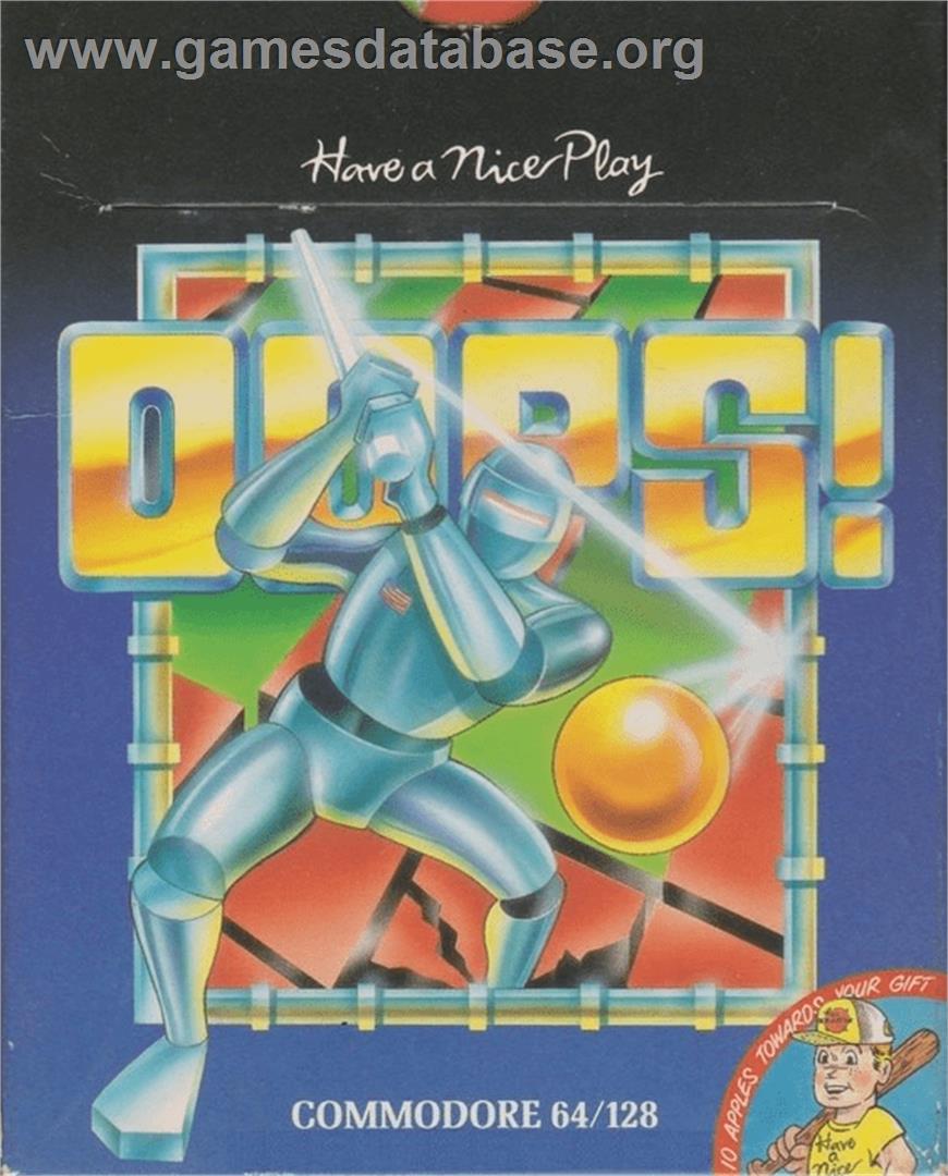 Oops! / Proton-Run - Commodore 64 - Artwork - Box