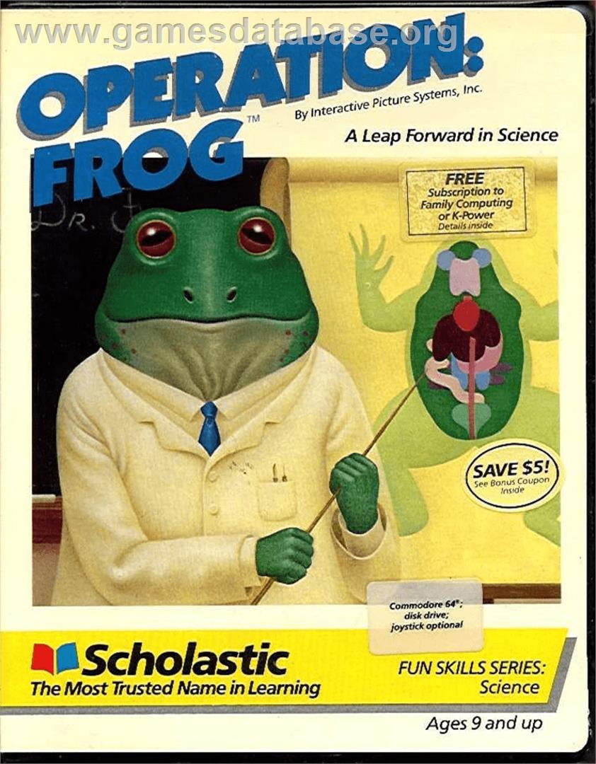 Operation - Frog - Commodore 64 - Artwork - Box