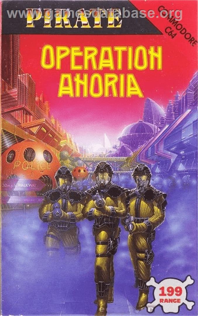 Operation Anoria - Commodore 64 - Artwork - Box