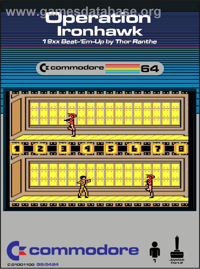 Operation Ironhawk - Commodore 64 - Artwork - Box