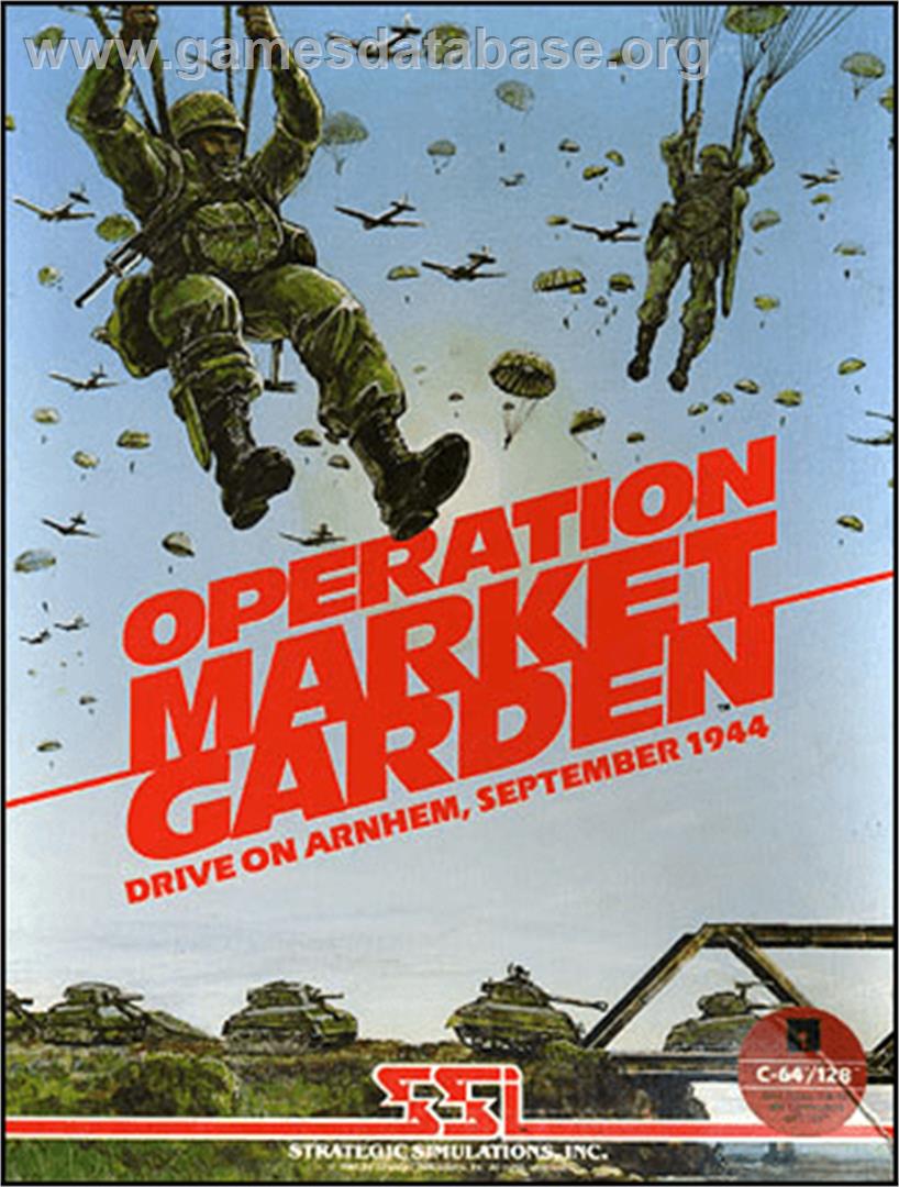 Operation Market Garden: Drive on Arnhem, September 1944 - Commodore 64 - Artwork - Box