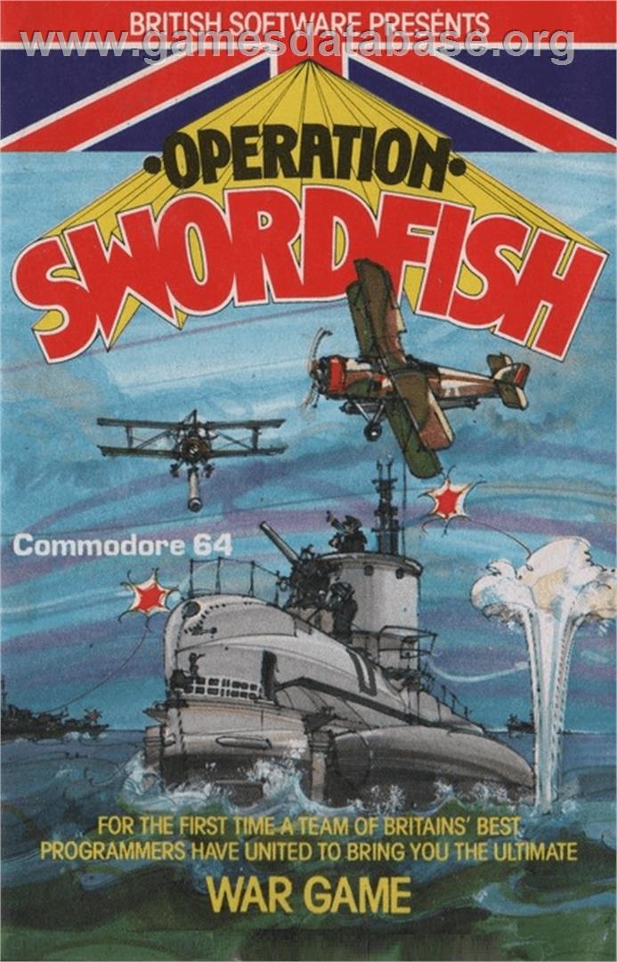 Operation Swordfish - Commodore 64 - Artwork - Box