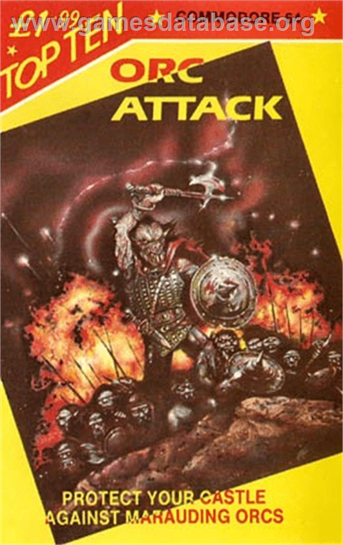 Orc Attack - Commodore 64 - Artwork - Box