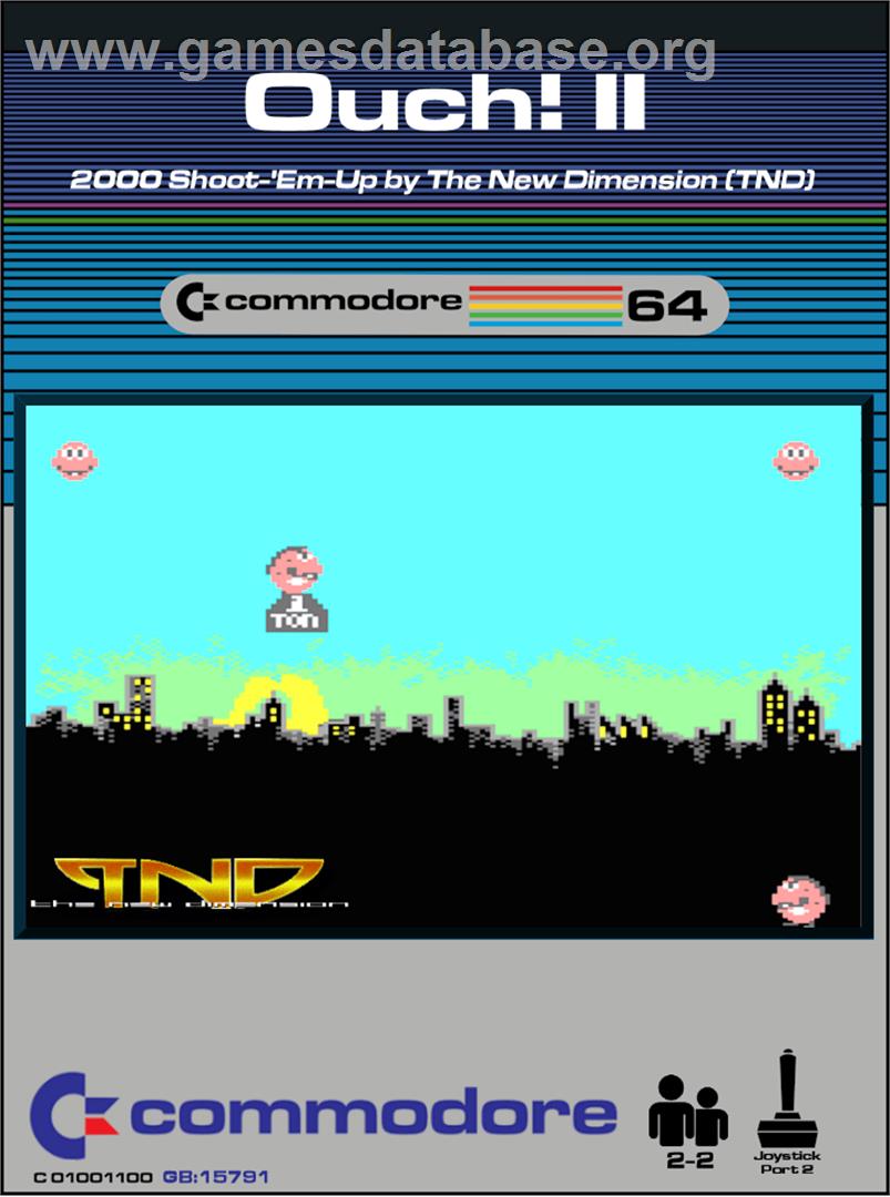 Ouch! - Commodore 64 - Artwork - Box