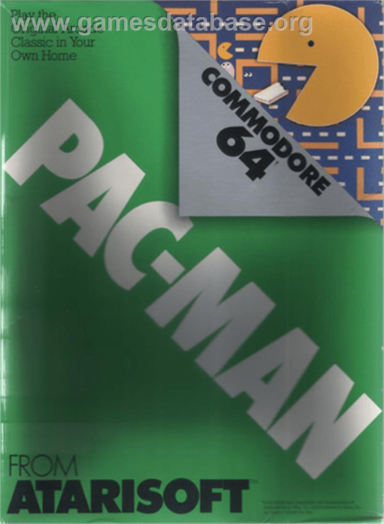 Pac-Man - Commodore 64 - Artwork - Box