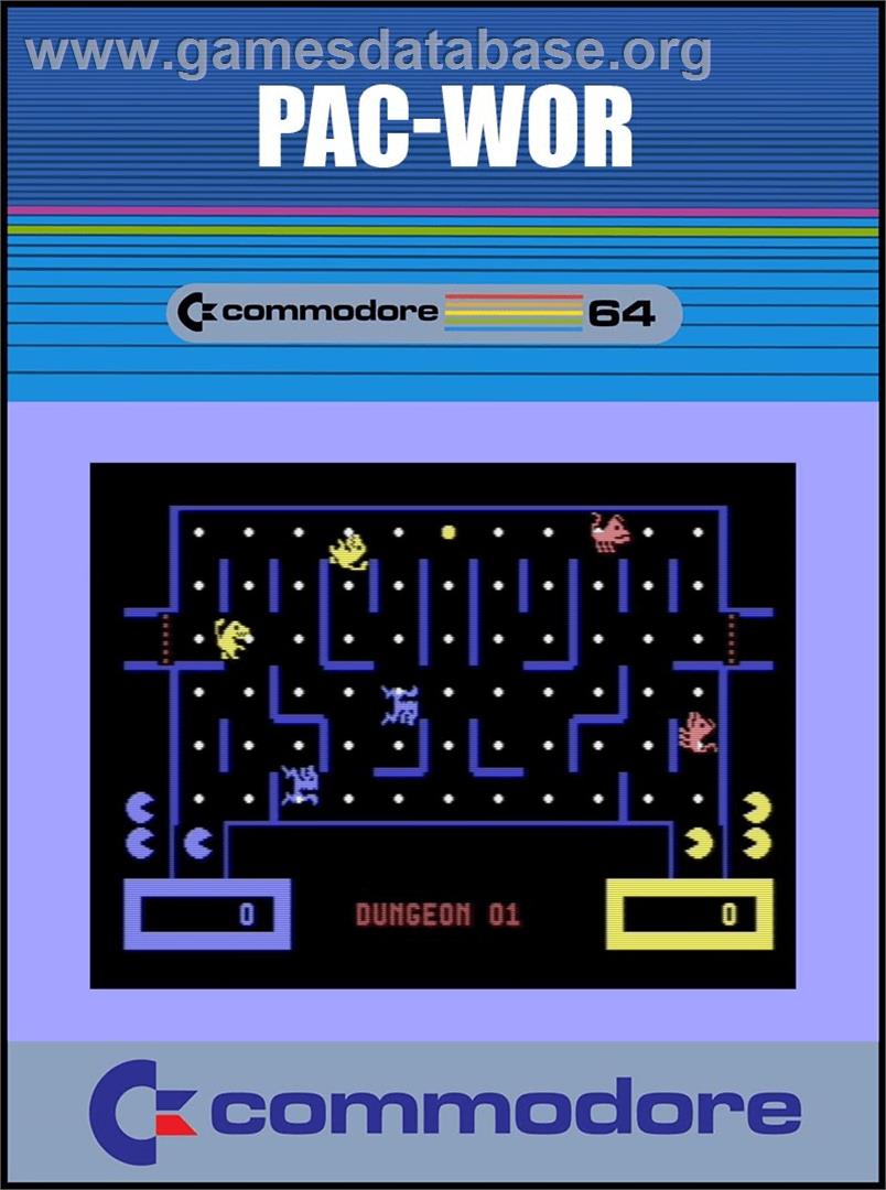Pac-Wor - Commodore 64 - Artwork - Box