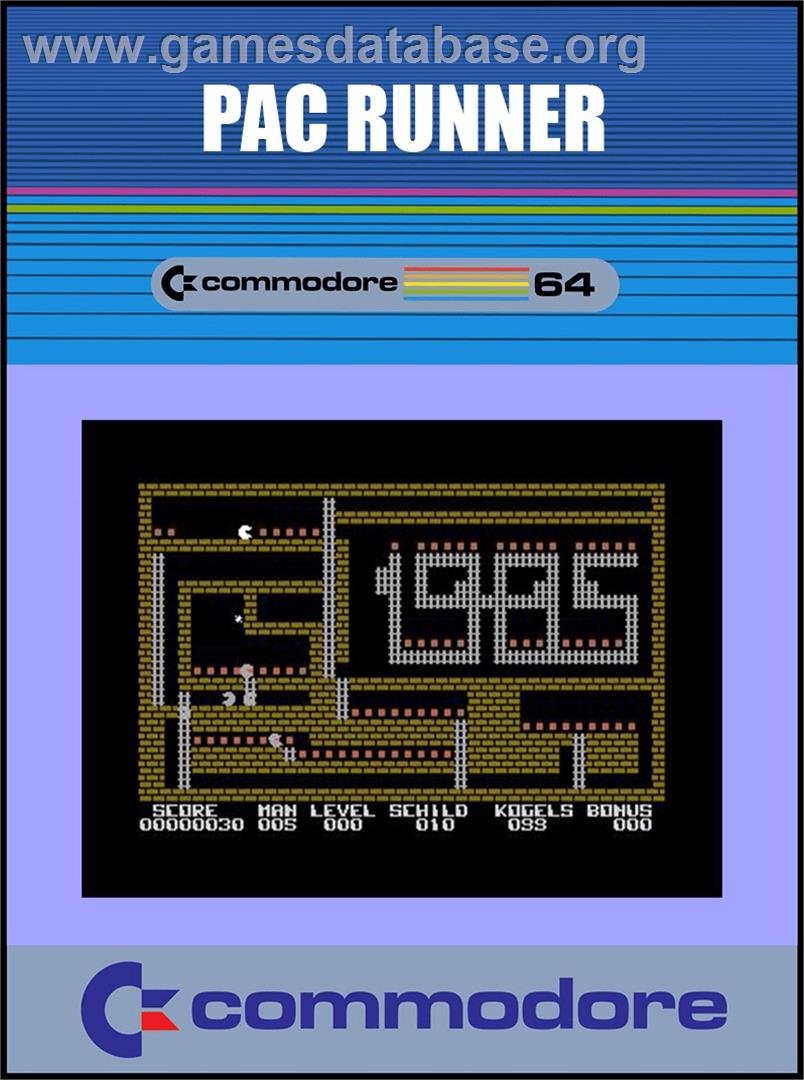 Pac Runner - Commodore 64 - Artwork - Box