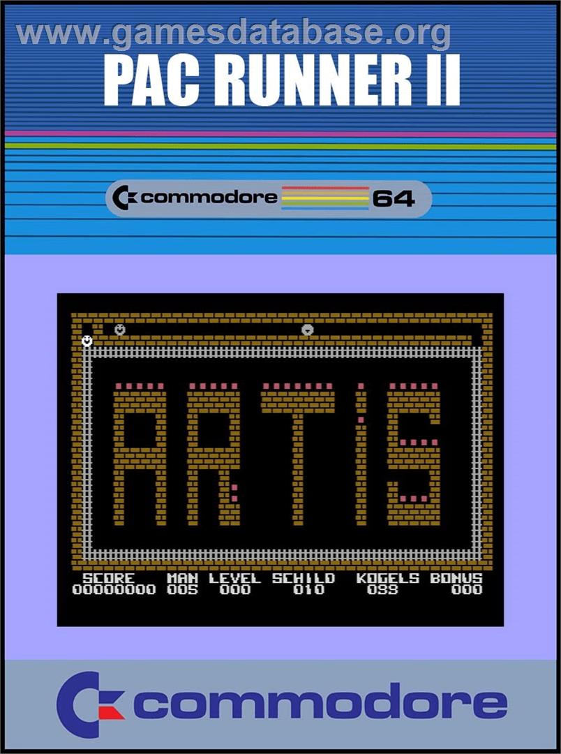 Pac Runner 2 - Commodore 64 - Artwork - Box