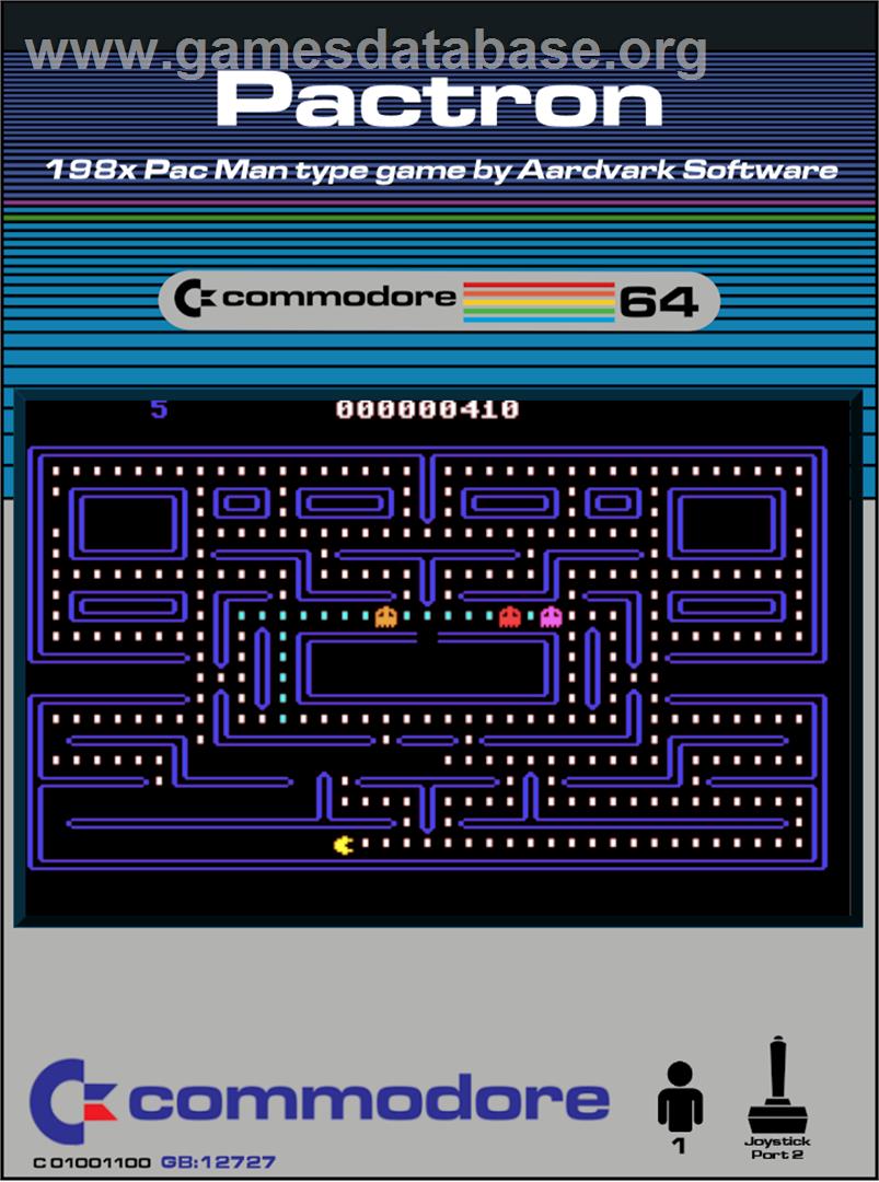 Pactron - Commodore 64 - Artwork - Box