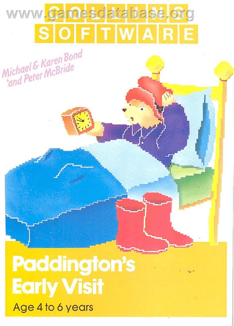 Paddington's Early Visit - Commodore 64 - Artwork - Box