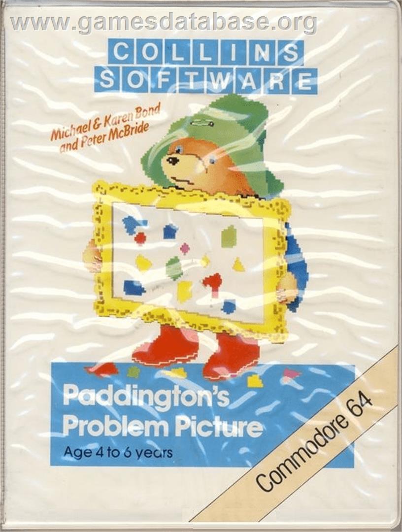Paddington's Problem Picture - Commodore 64 - Artwork - Box