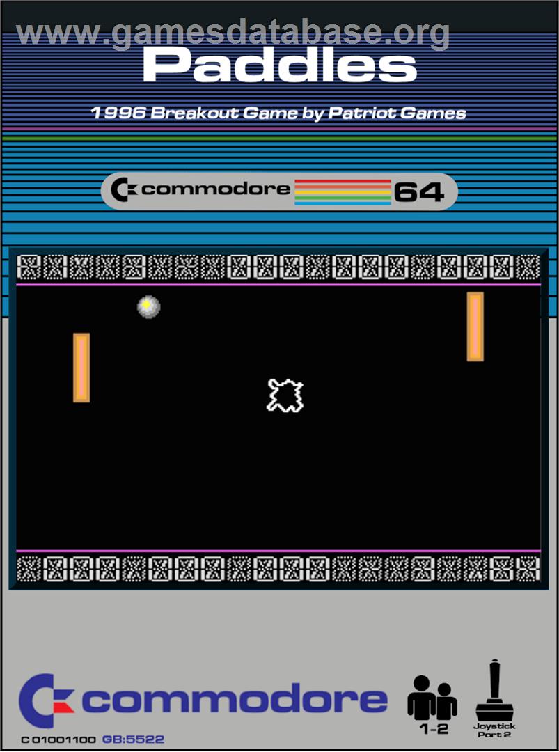 Paddles - Commodore 64 - Artwork - Box