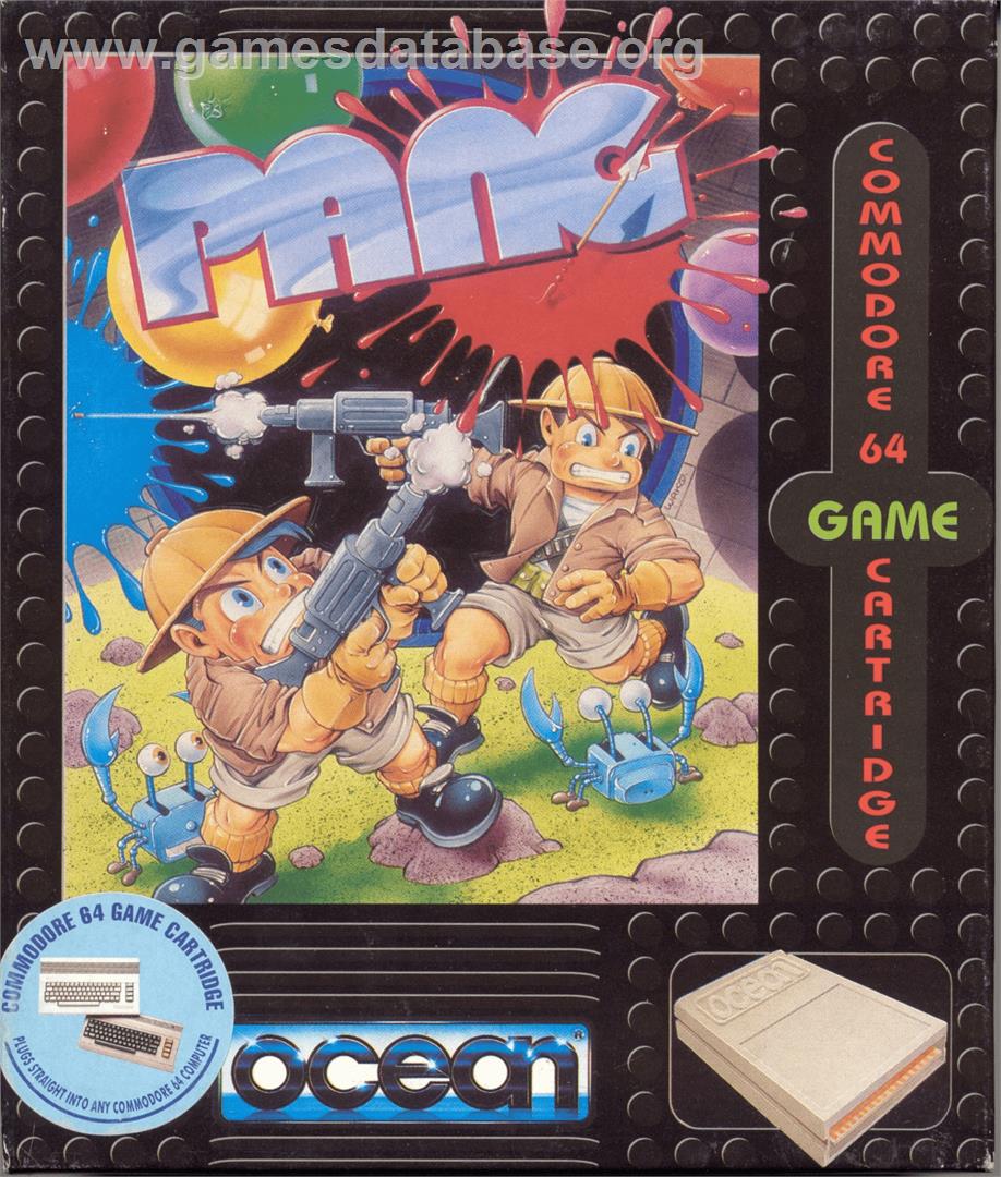 Pang - Commodore 64 - Artwork - Box