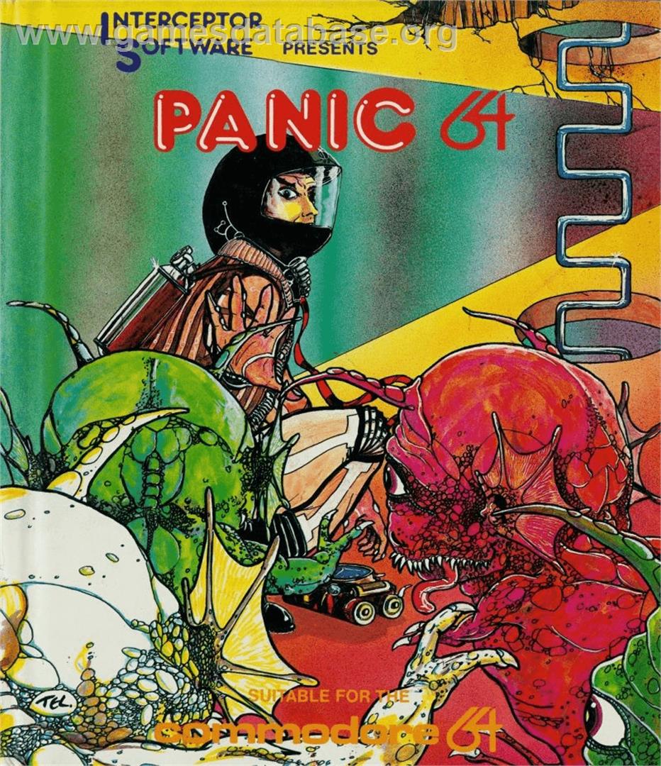 Panic 64 - Commodore 64 - Artwork - Box