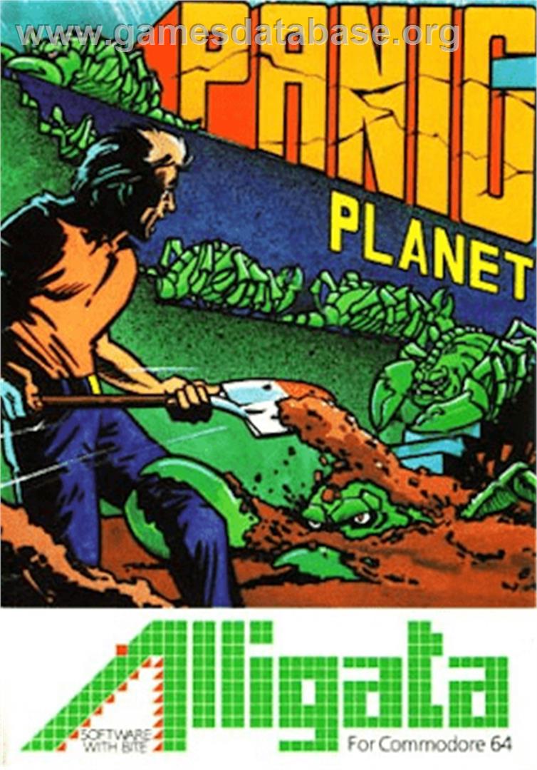 Panic Planet - Commodore 64 - Artwork - Box