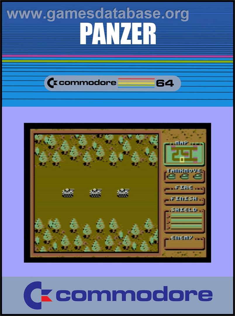 Panzer (Robtek) - Commodore 64 - Artwork - Box