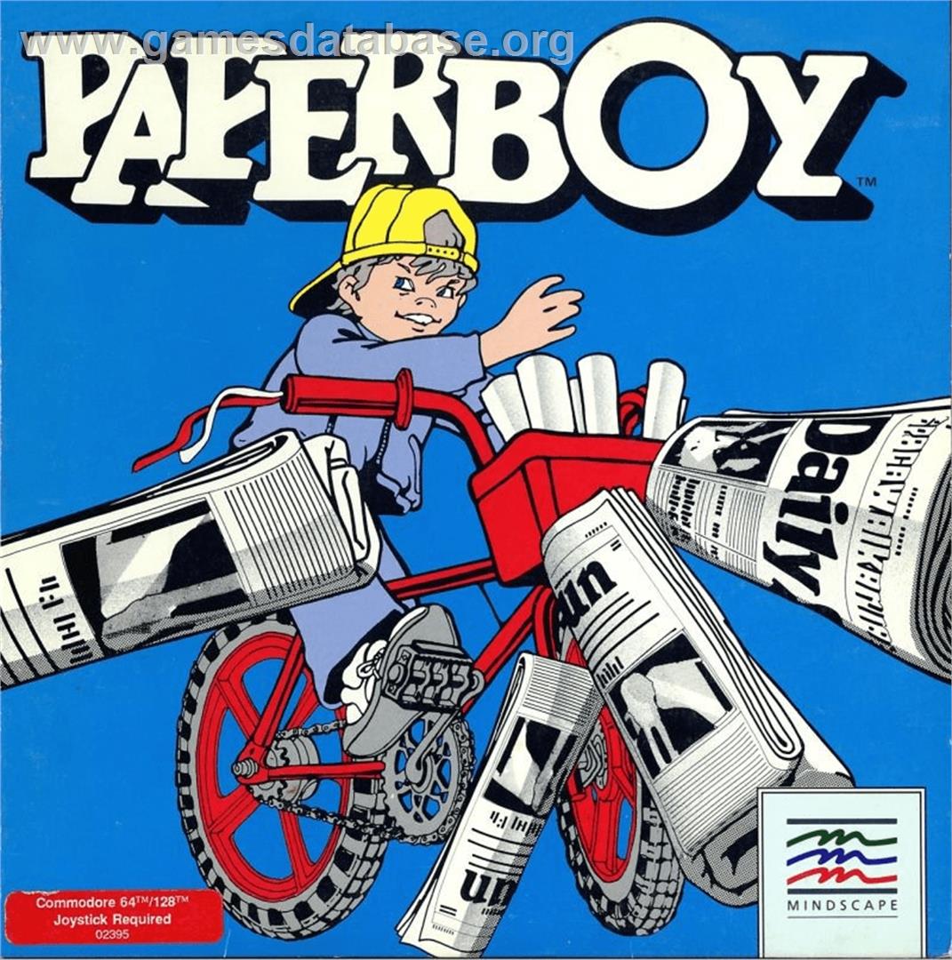 Paperboy - Commodore 64 - Artwork - Box