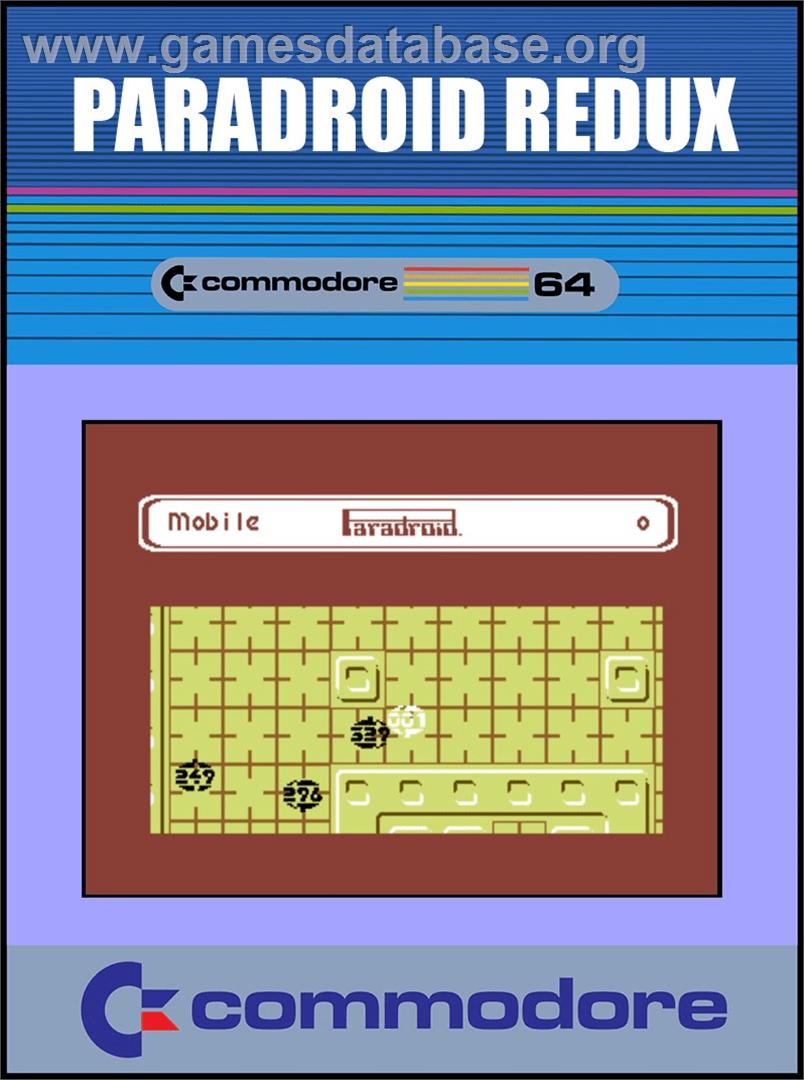Paradroid Redux - Commodore 64 - Artwork - Box