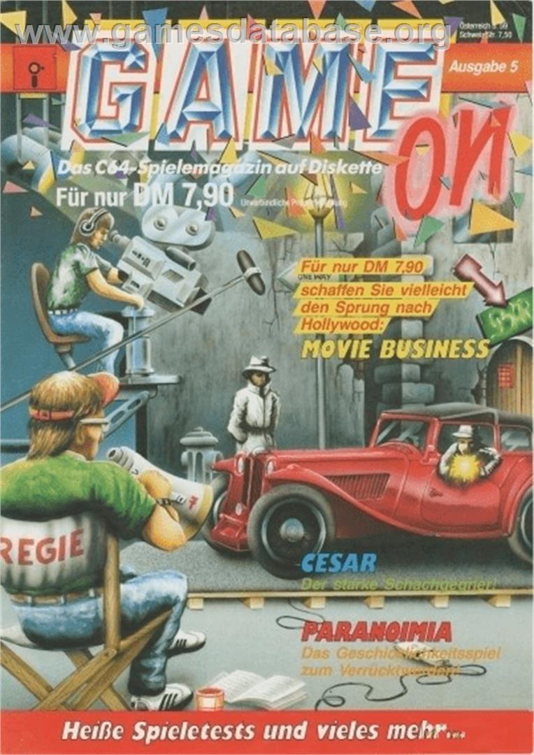Paranoimia - Commodore 64 - Artwork - Box