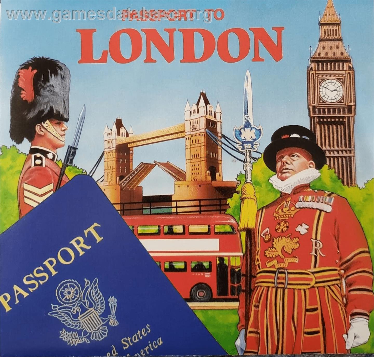 Passport To London - Commodore 64 - Artwork - Box