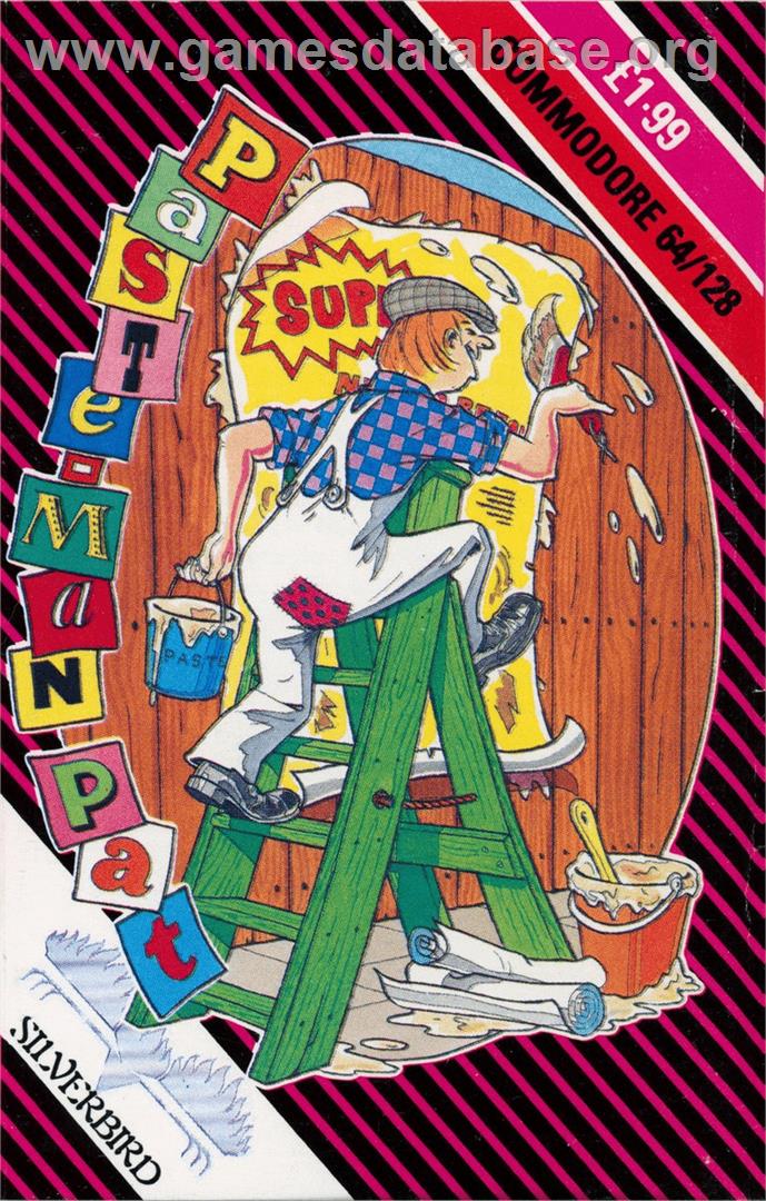Paste-man Pat - Commodore 64 - Artwork - Box