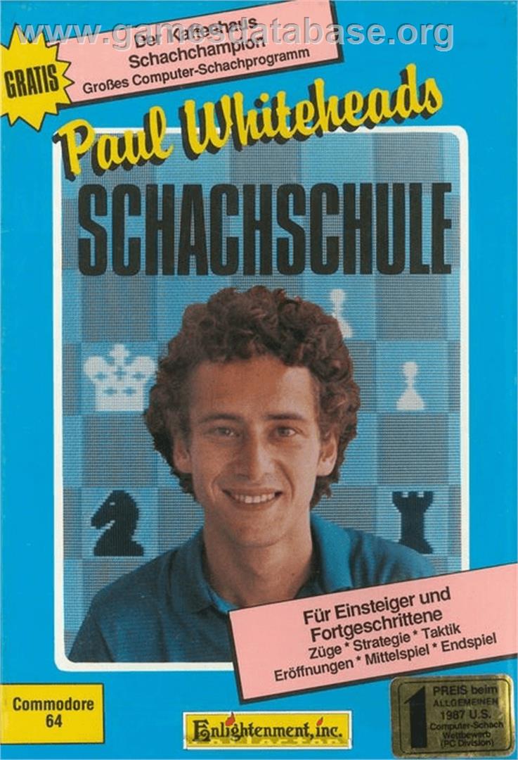 Paul Whitehead Teaches Chess - Commodore 64 - Artwork - Box