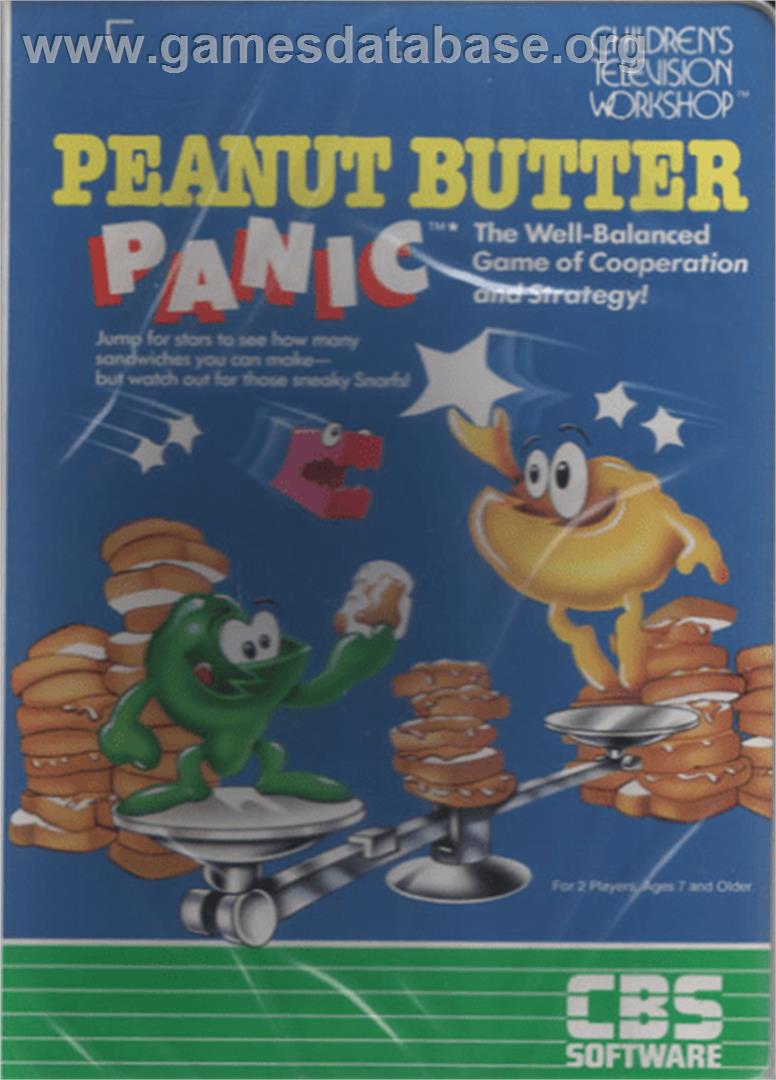 Peanut Butter Panic - Commodore 64 - Artwork - Box