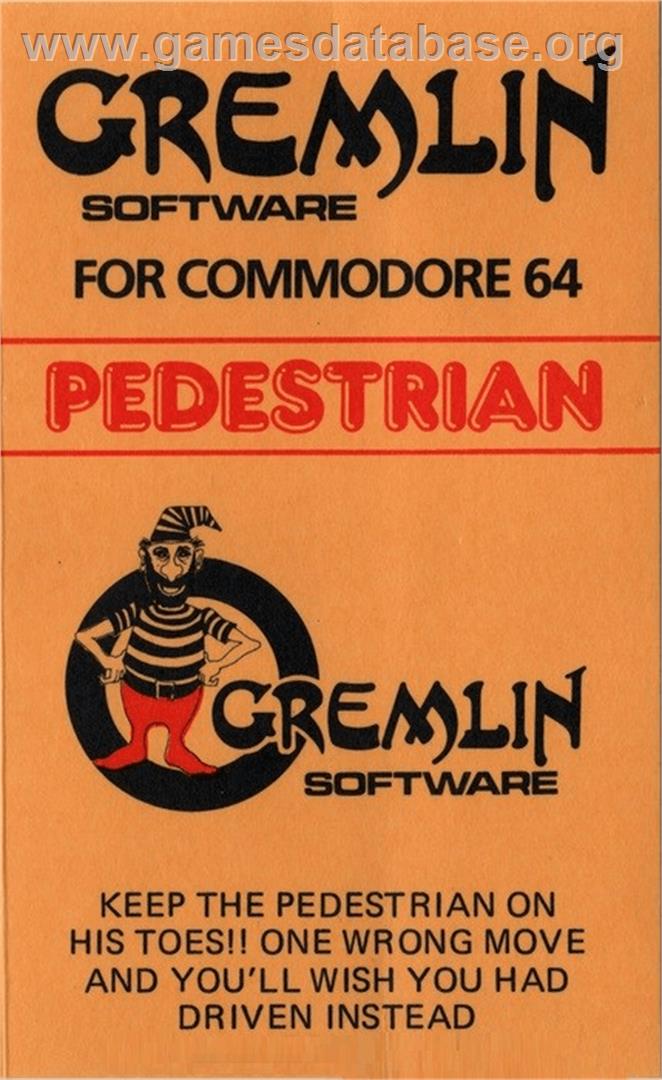 Pedestrian - Commodore 64 - Artwork - Box